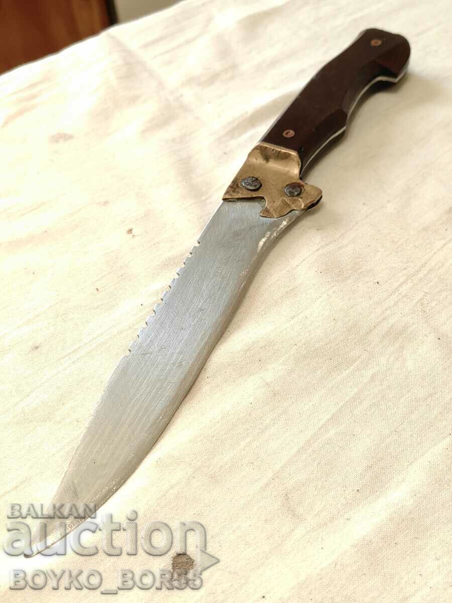 Παλιό Κυνηγετικό Μαχαίρι Χειροποίητο - 5