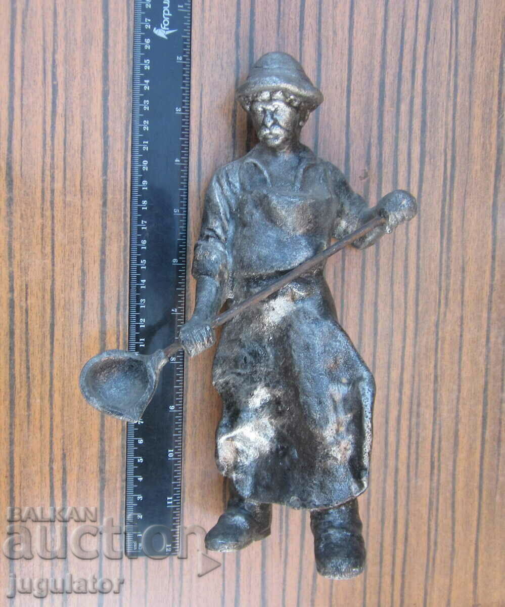 old Russian heavy metal figure figurine of a foundry - 6 old Russian heavy metal figure figurine of a foundry - 6