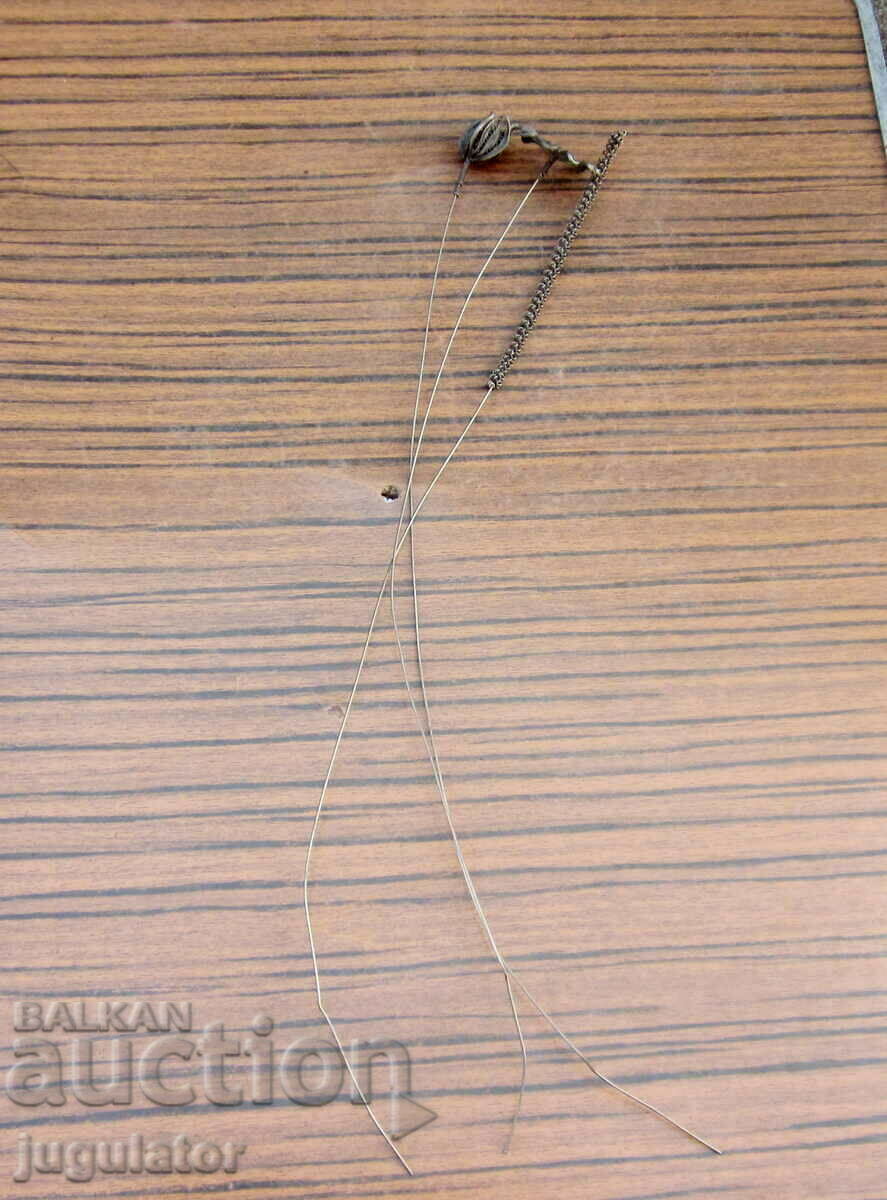 vintage metal flower bouquet made of filigree - 7 vintage metal flower bouquet made of filigree - 7