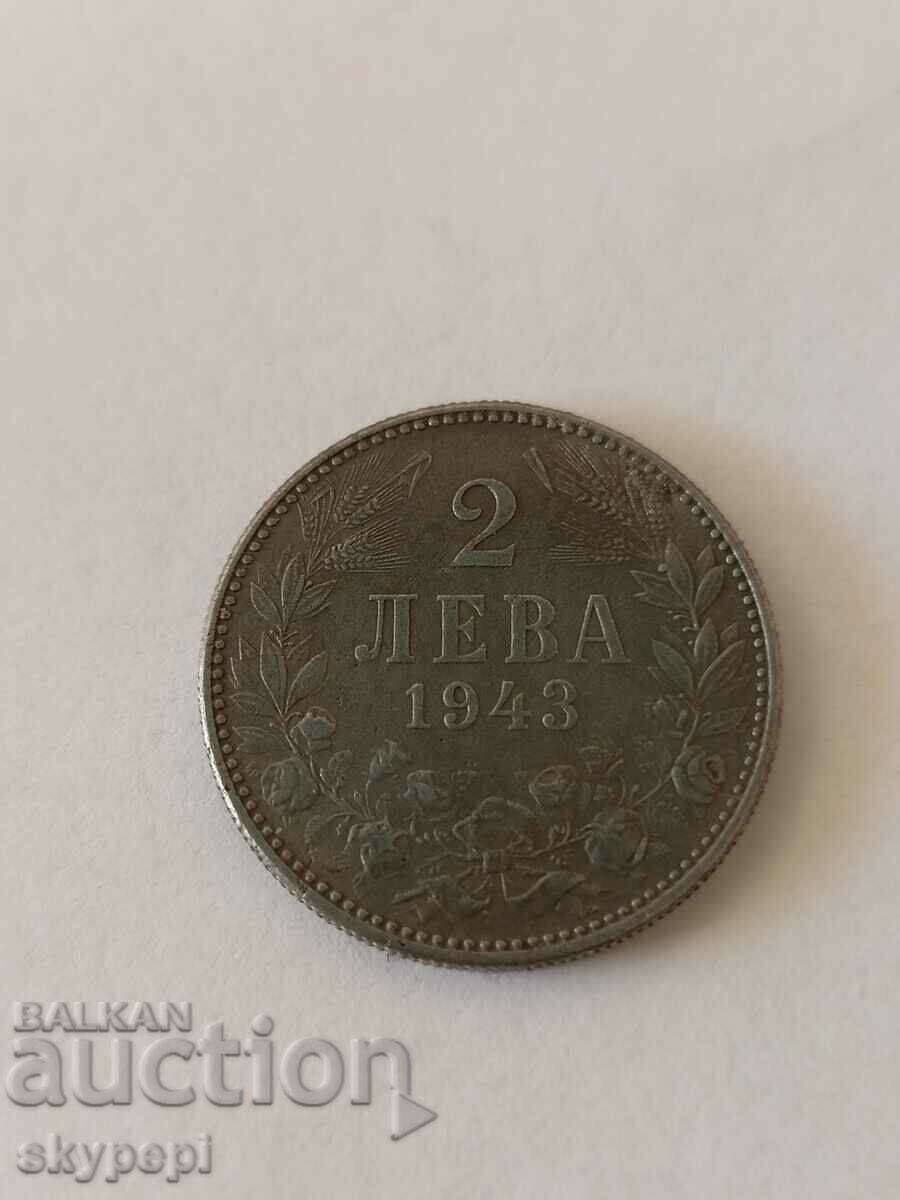 2 лева 1943