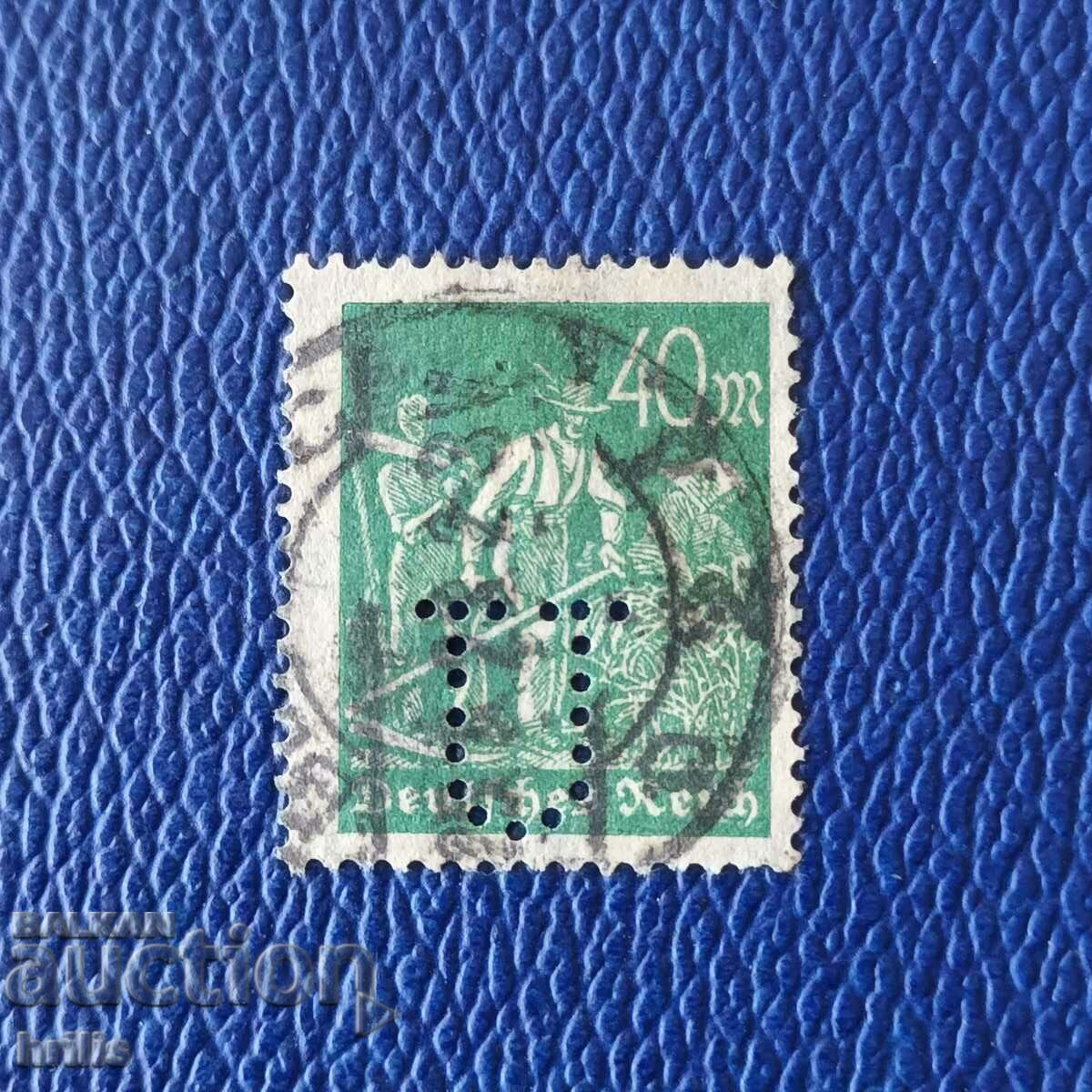 REICH GERMAN 1923 - PERFINA