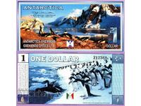 +++ ANTARCTIC 1 DOLLAR 1999 UNC +++