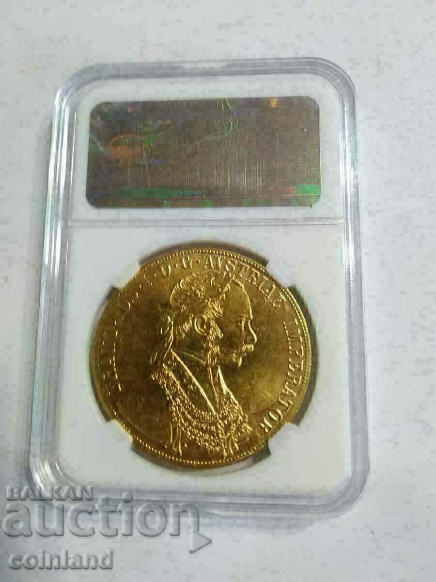 4 ducats 1915 - REPLICA REPRODUCTION with price 20.00 BGN | € 10.23 4 ducats 1915 - REPLICA REPRODUCTION with price 20.00 BGN | € 10.23