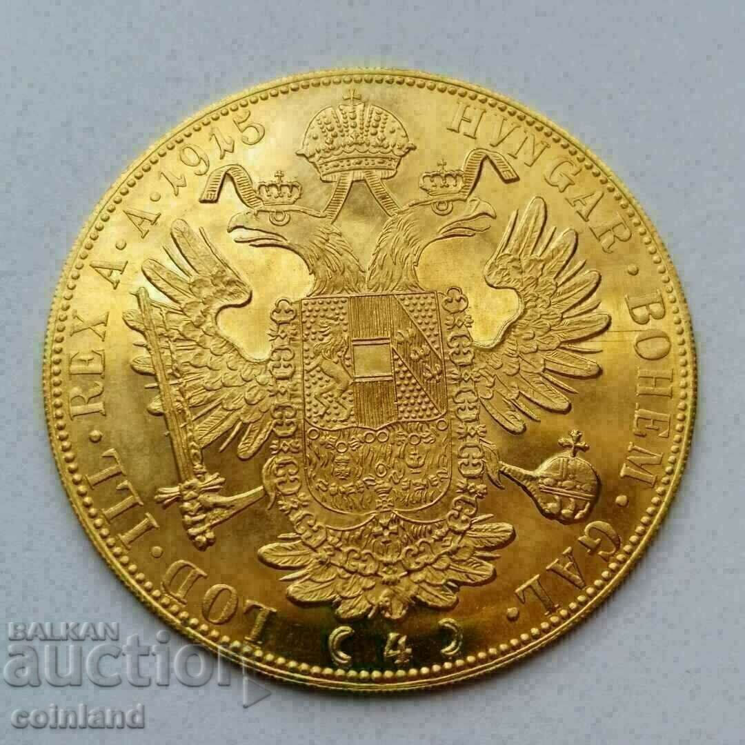 4 ducats 1915 - REPLICA REPRODUCTION - 6