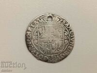 Rare Silver Sigismund Thaler Zloty Grosha 1623. Silver