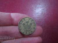 3 pence 1940 George the 6th