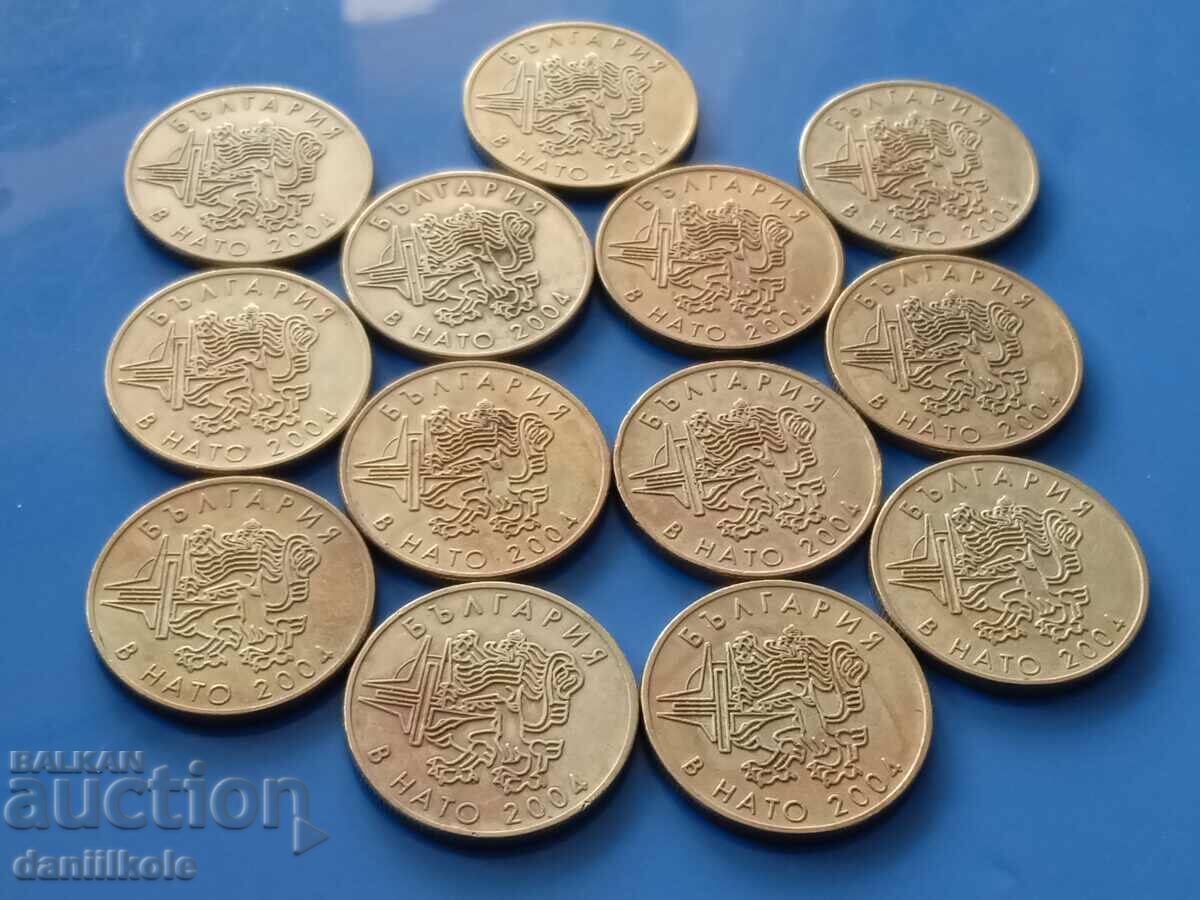 *$*Y*$*BULGARIA LOT 50 STOTINKA 2004 BULGARIA IN NATO *$*Y*$* cu preț 54.57 BGN | € 27.90 *$*Y*$*BULGARIA LOT 50 STOTINKA 2004 BULGARIA IN NATO *$*Y*$* cu preț 54.57 BGN | € 27.90