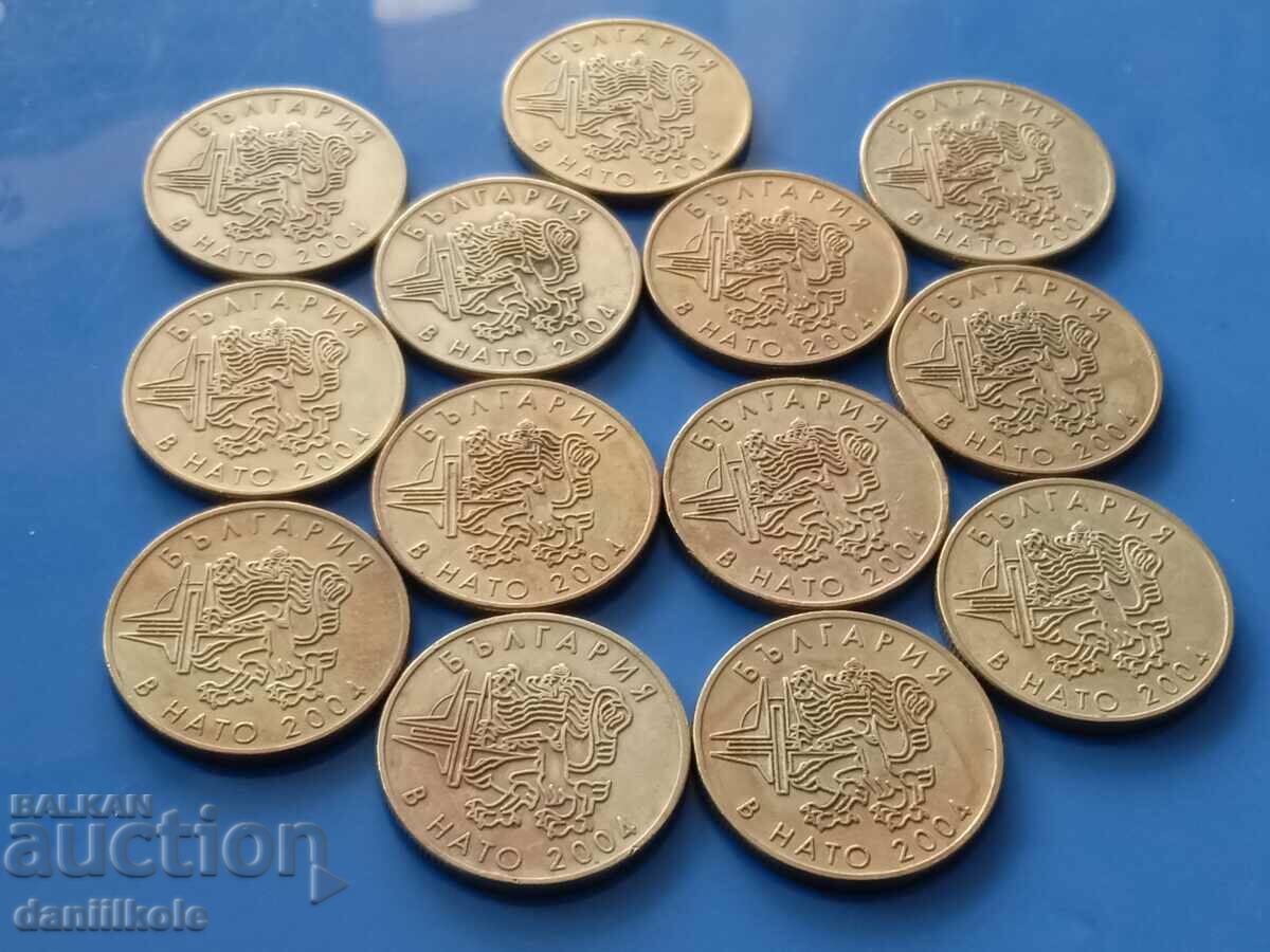 Auction  *$*Y*$*BULGARIA LOT 50 STOTINKA 2004 BULGARIA IN NATO *$*Y*$*