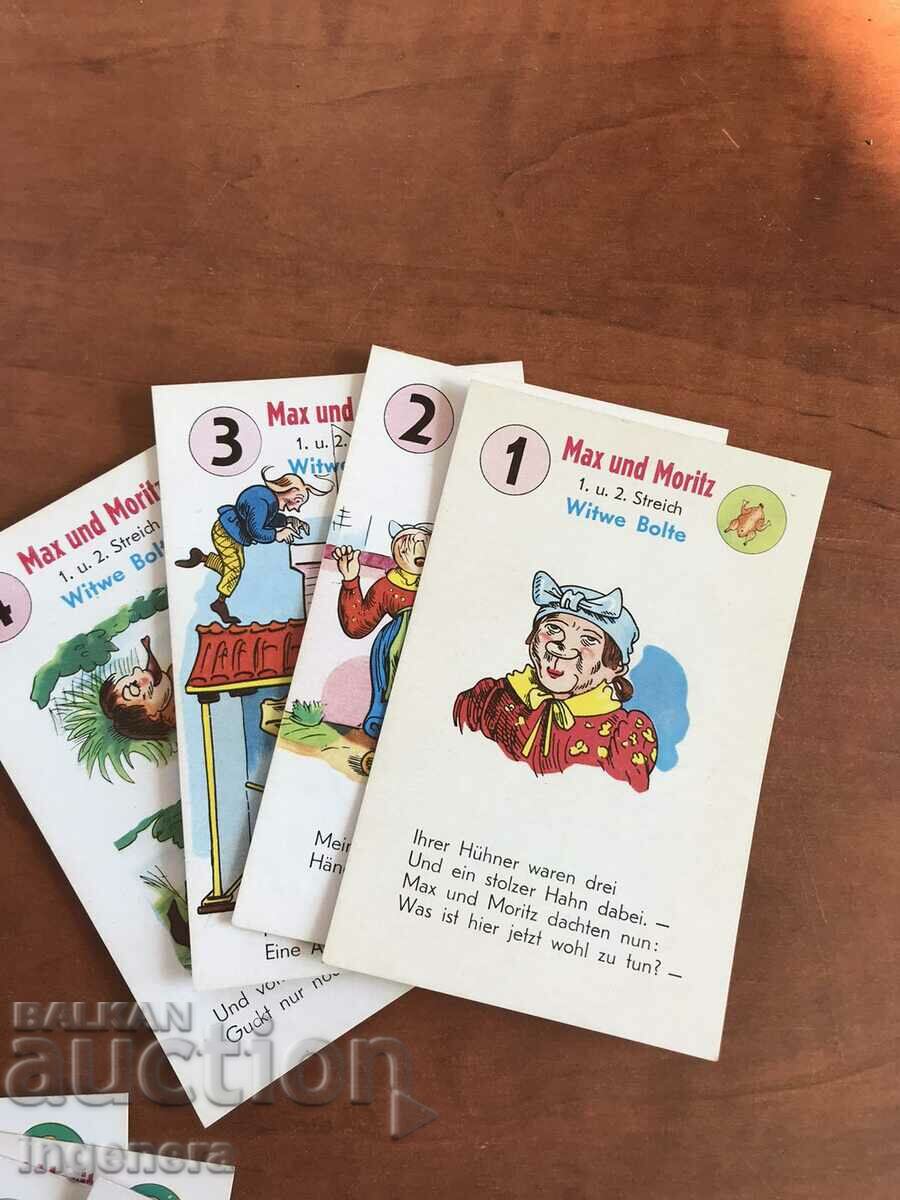 Delivery of PLAYING CARDS-MAX AND MORITZ Delivery of PLAYING CARDS-MAX AND MORITZ