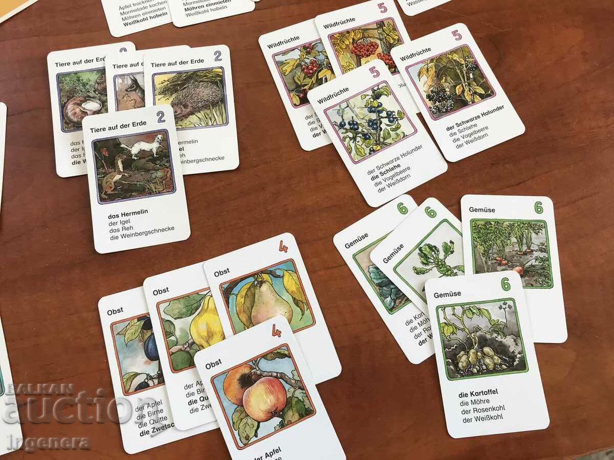 CARDS EDUCATIONAL FOR KIDS GAME DECK - 5 CARDS EDUCATIONAL FOR KIDS GAME DECK - 5