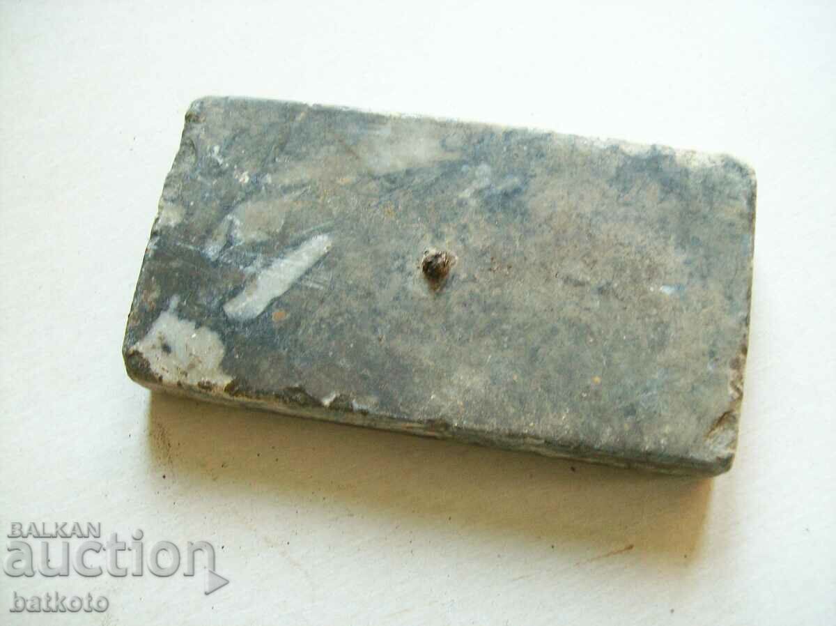 Old sharpening stone for knives and chisels, bilgia with price 5.00 BGN | € 2.56 Old sharpening stone for knives and chisels, bilgia with price 5.00 BGN | € 2.56