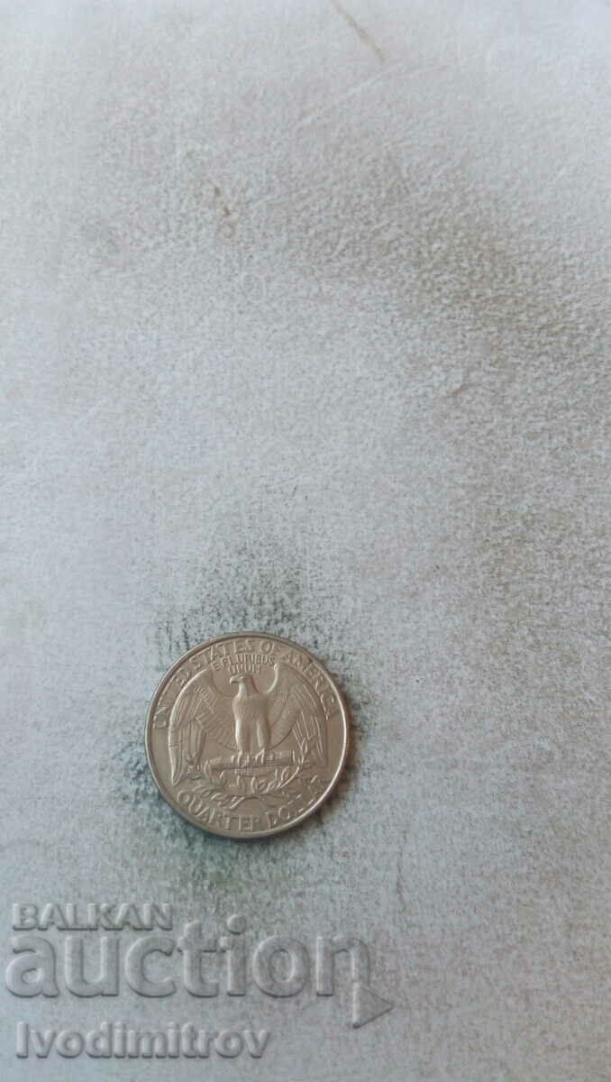 USA 25 cents 1997 D