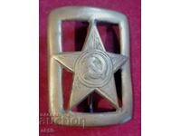 Old military buckle buckle - 1942-45 USSR.
