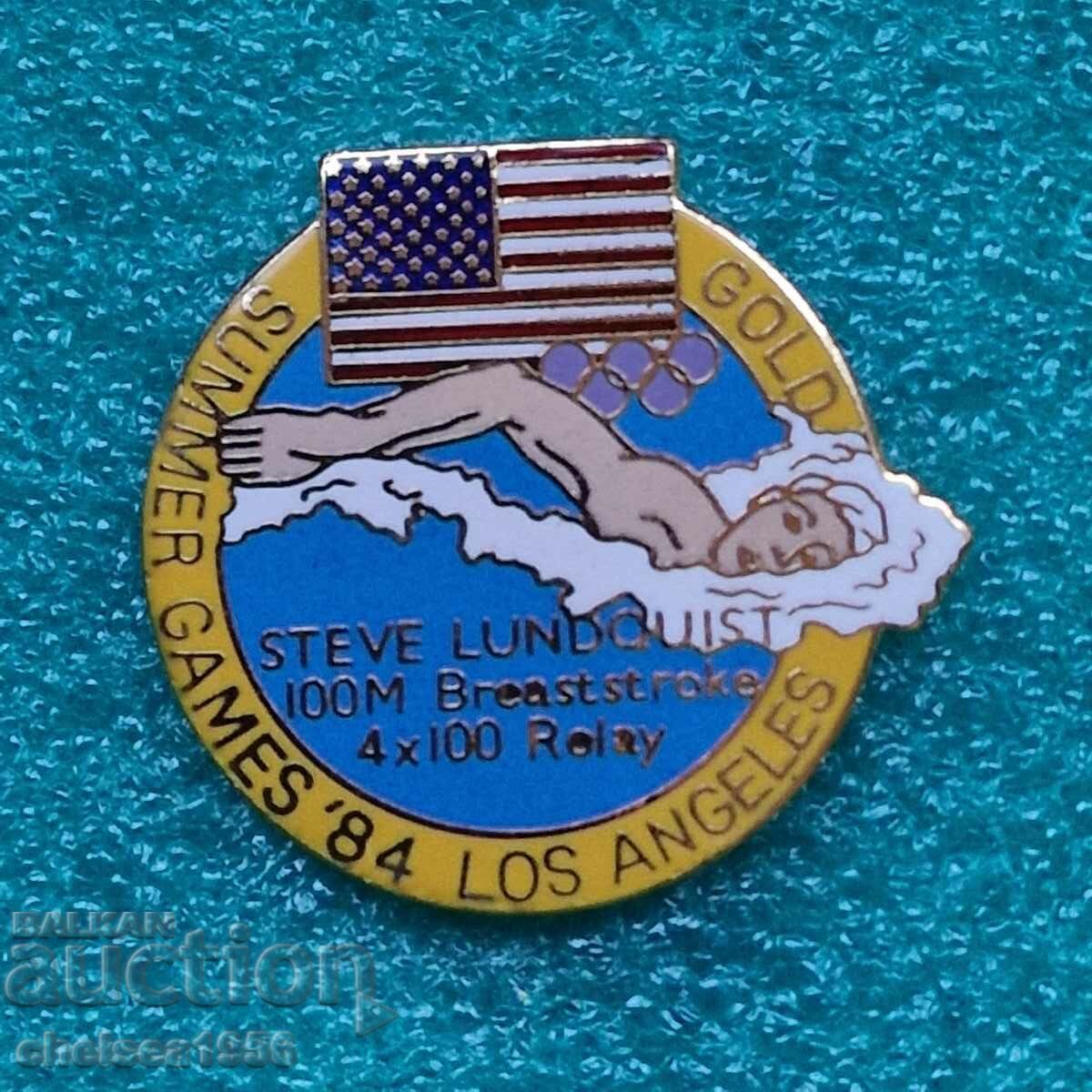 Los Angeles 1994 Summer Olympics Badge Los Angeles 1994 Summer Olympics Badge