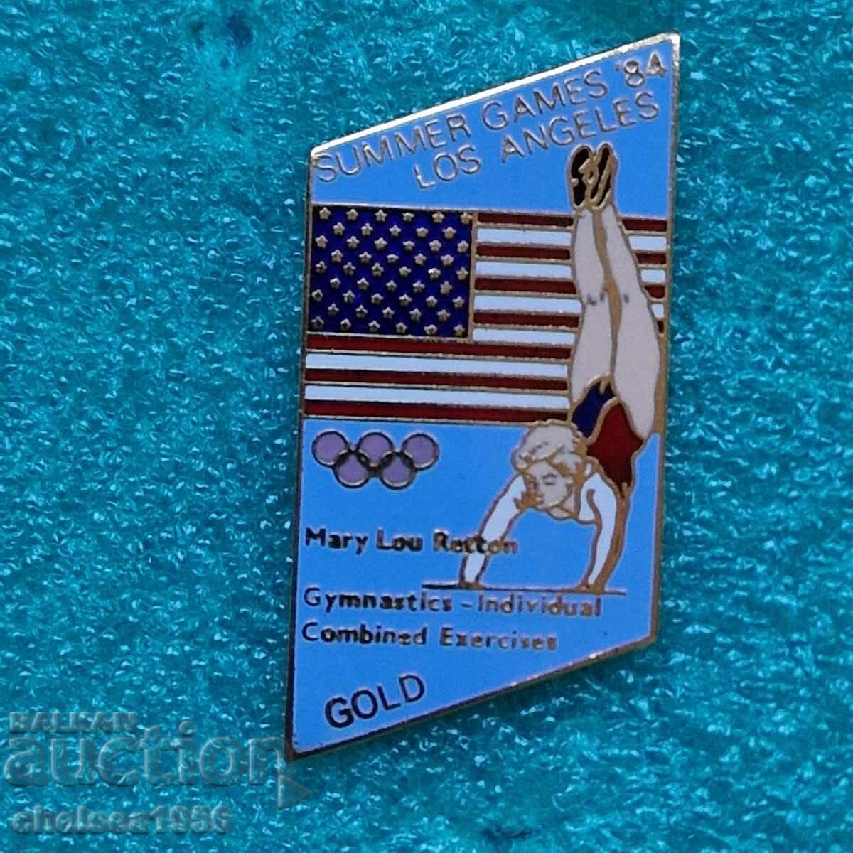 Los Angeles 1994 Summer Olympics Badge Los Angeles 1994 Summer Olympics Badge