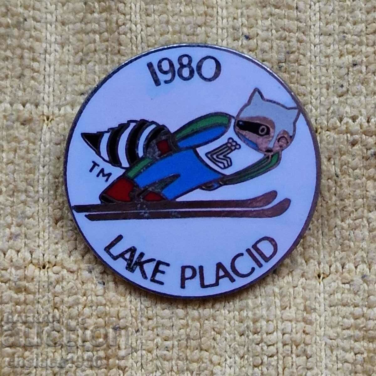 Insigna Jocurilor Olimpice de iarnă din 1980 Lake Placid