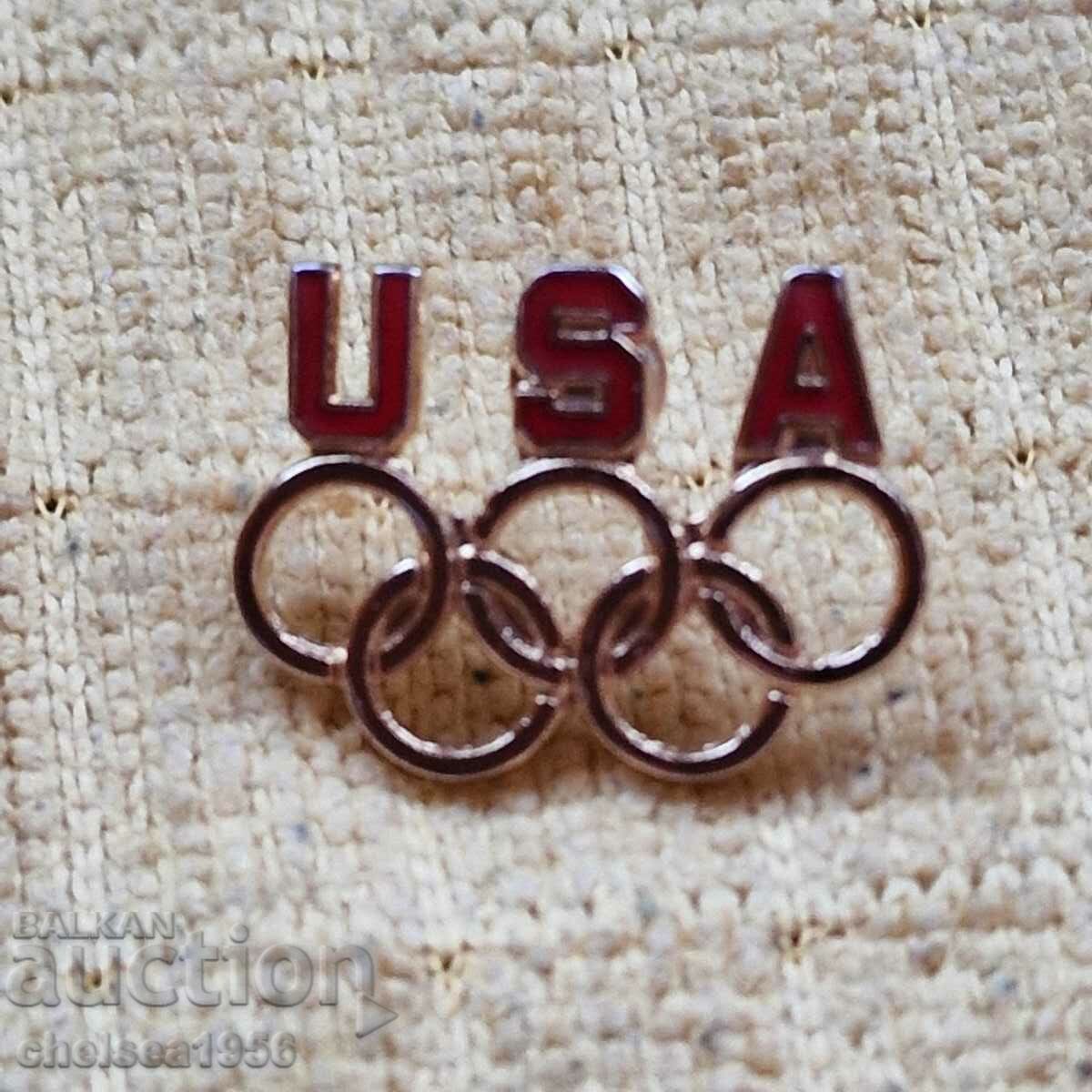 Insigna Comitetului Olimpic al SUA Mic