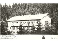 Old postcard - Rhodopes, hut "Izgrev"