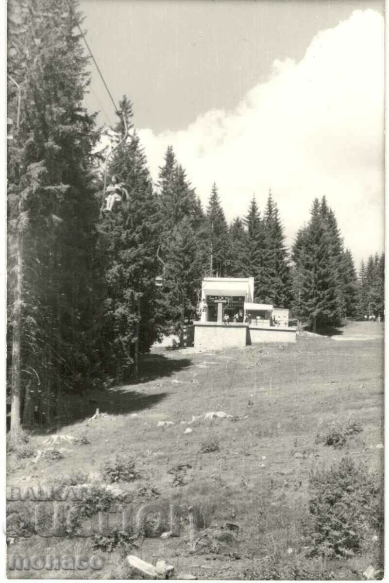 Carte poștală veche - Rhodopes, Stație de lift