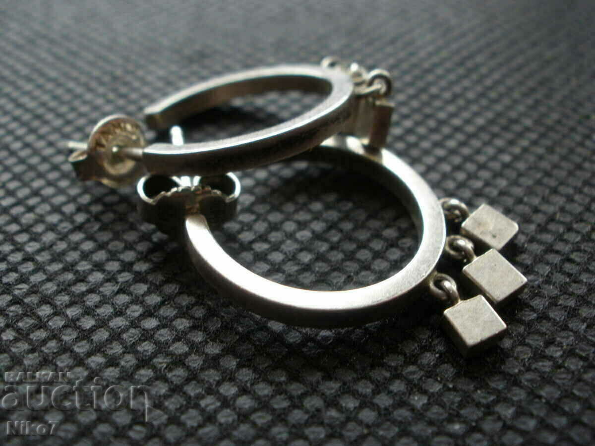 Delivery of Interesting silver earrings. Delivery of Interesting silver earrings.