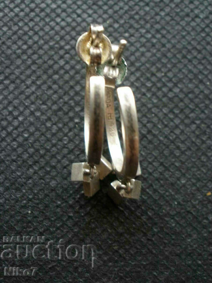 Interesting silver earrings. - 5 Interesting silver earrings. - 5