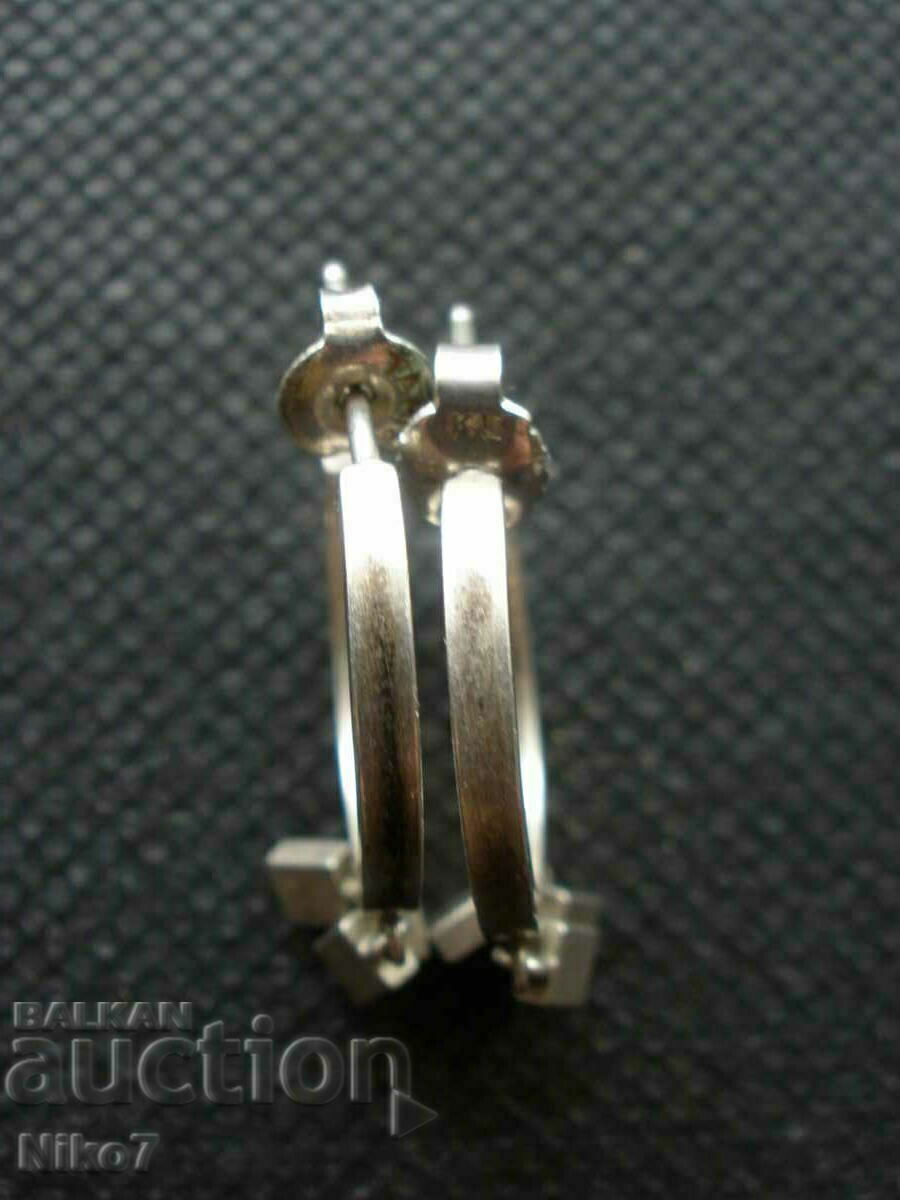Interesting silver earrings. - 6 Interesting silver earrings. - 6