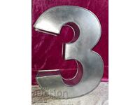 Tablă interioară cu cifre arabe