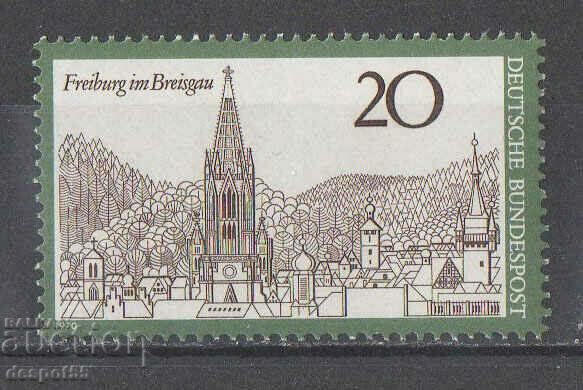 1970. GFR. Orașul Freiburg im Breisgau.