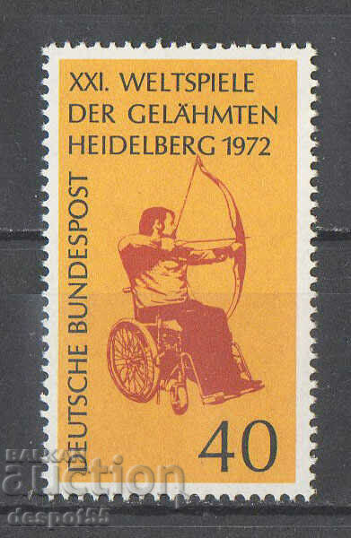 1972. FGR. 21 Special Olympics Χαϊδελβέργης.
