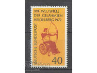 1972. FGR. 21 Special Olympics Heidelberg.