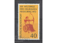 1972. FGD. 21 Paralympic Games, Heidelberg.