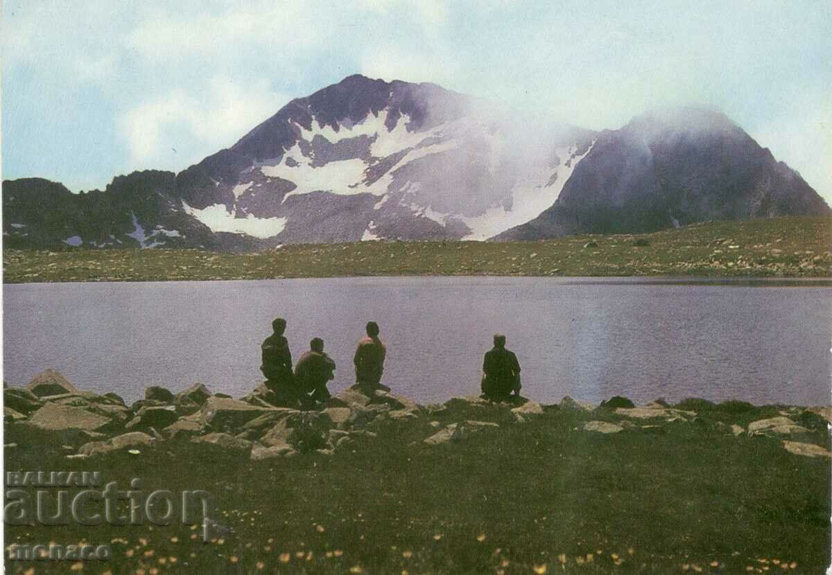 Παλιά καρτ ποστάλ - Pirin, Dark Lake