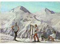 Old postcard - Pirin, Vihren peak and Kupelo