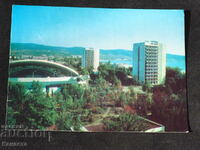 Слънчев бряг гледка с хотелите 1978    К 379Н