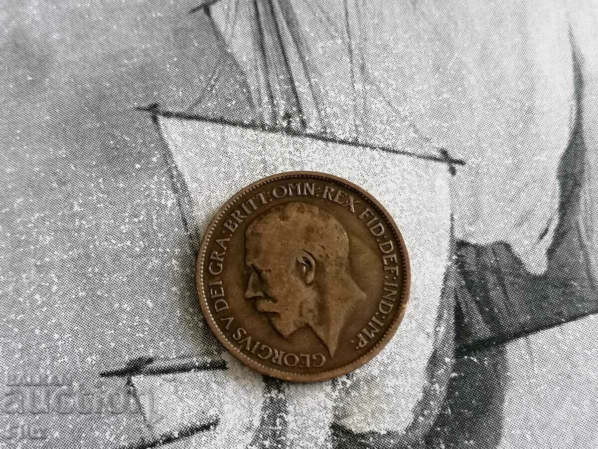 Coin - Great Britain - 1/2 (half) penny | 1919 with price 5.25 BGN | € 2.68