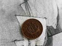 Монета - Великобритания - 1/2 (половин) пени | 1941г.