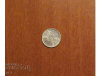 50 SANTIMA 1917, ΓΑΛΛΙΑ - ΑΣΗΜΕΝΙΟ, Άριστη ποιότητα