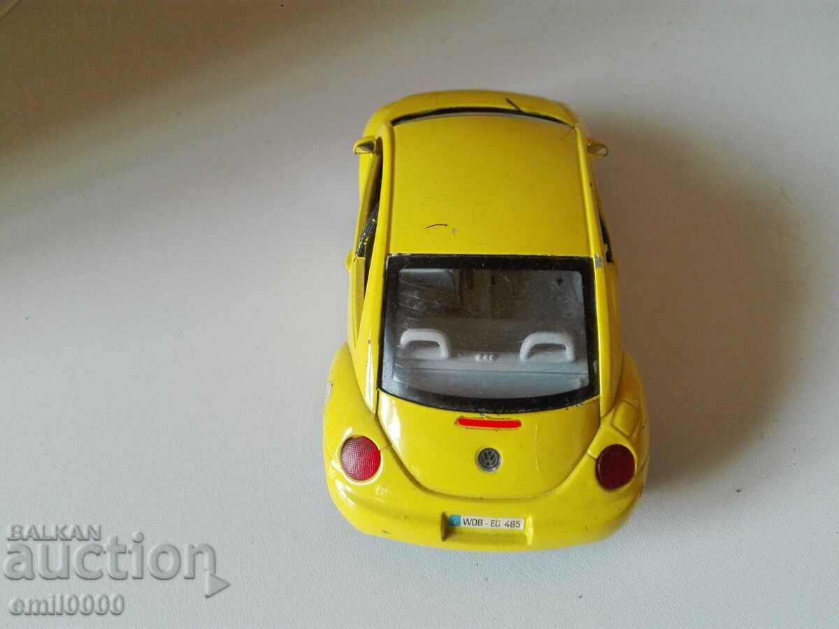 Metal trolley M 1:24 - Volkswagen Ney Beetle. with price 19.99 BGN | € 10.22 Metal trolley M 1:24 - Volkswagen Ney Beetle. with price 19.99 BGN | € 10.22