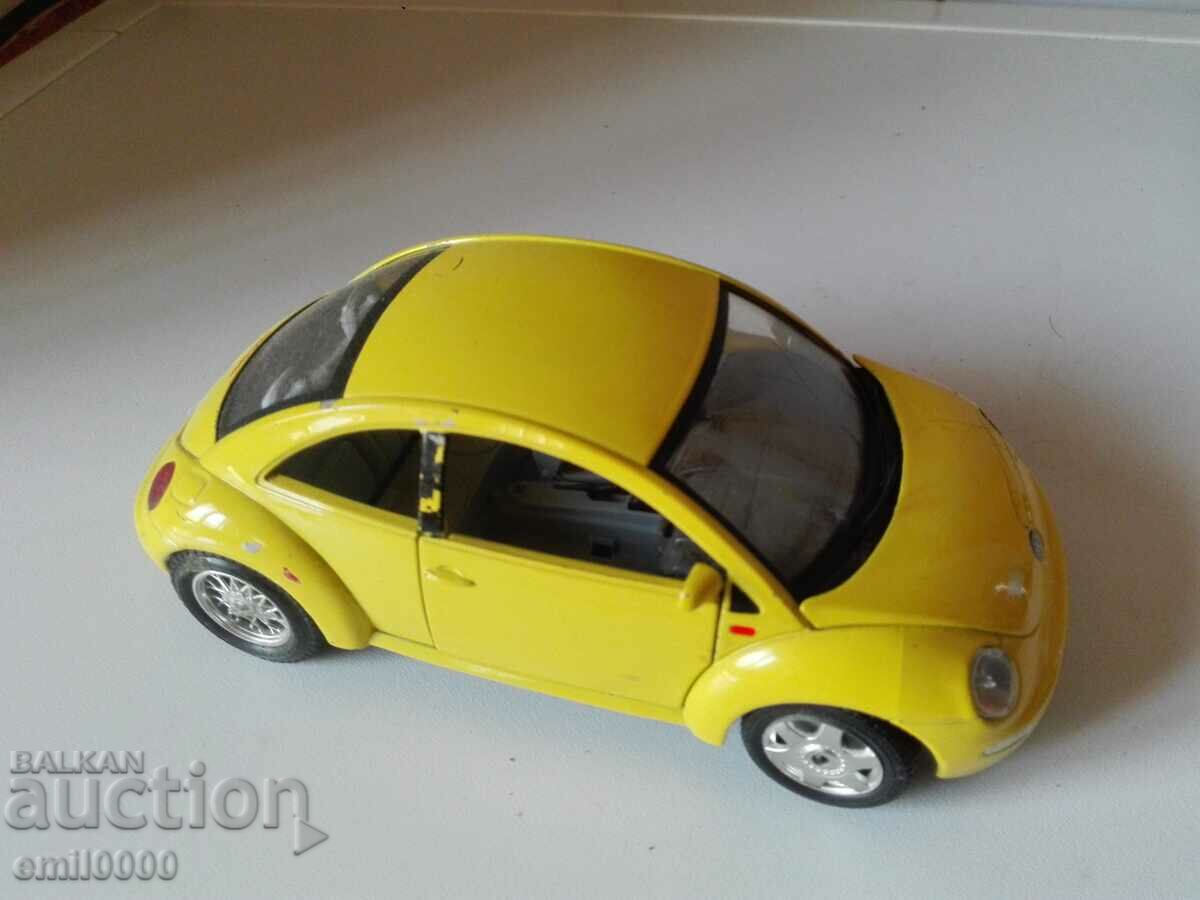 Метална количка М 1:24 - Volkswagen Ney Beetle .