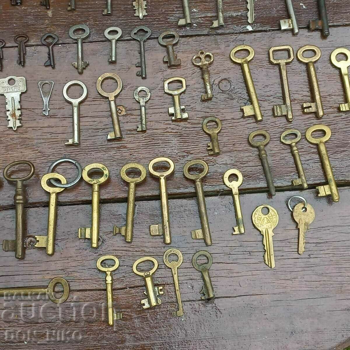 Bronze Keys 112 Pieces - 7