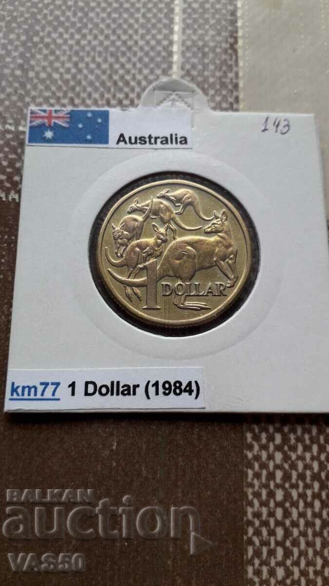 143. AUSTRALIA-1 dolar.1984