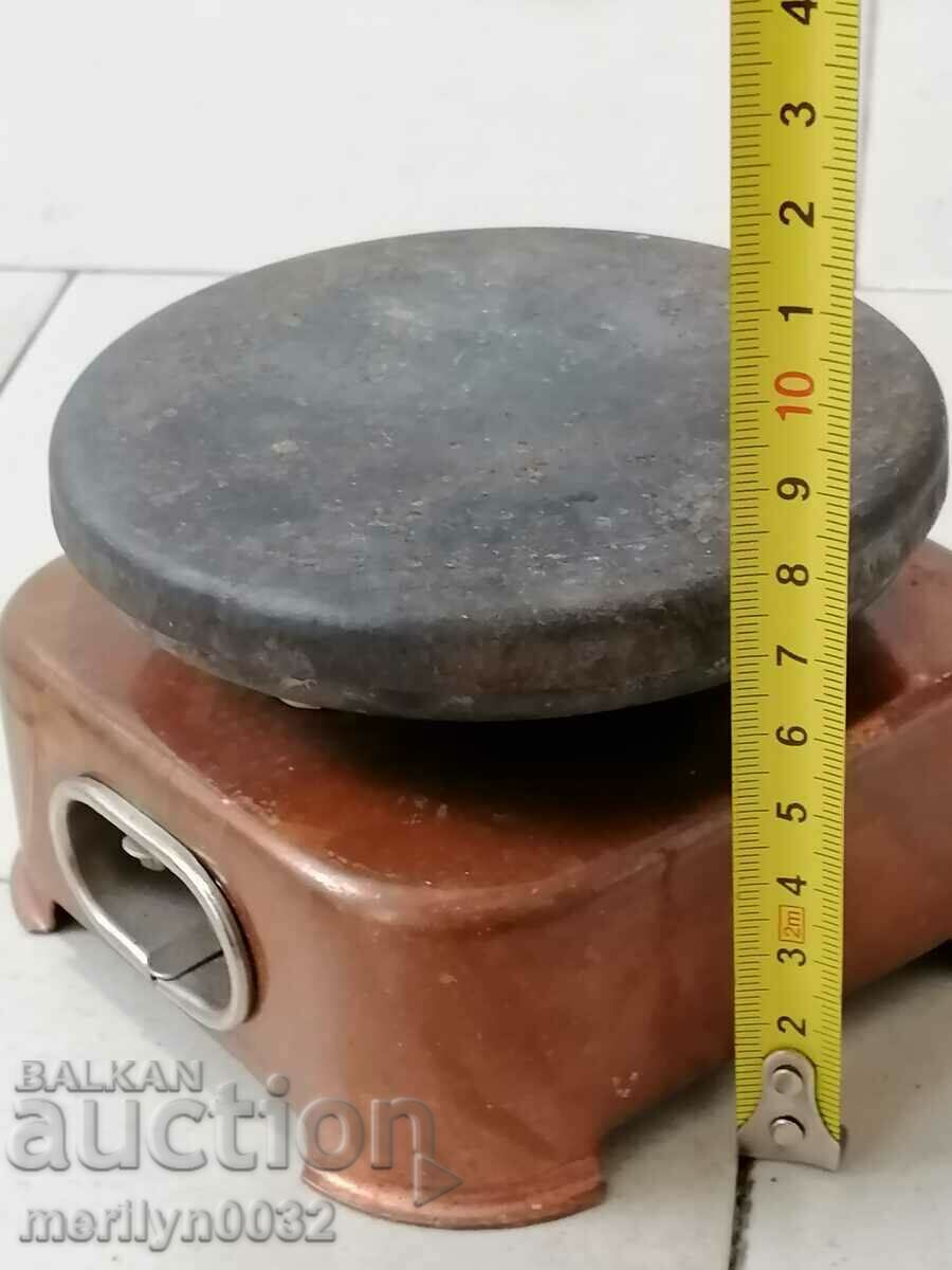 Old social hotplate indoor rheotan stove Elprom 200 watts - 5