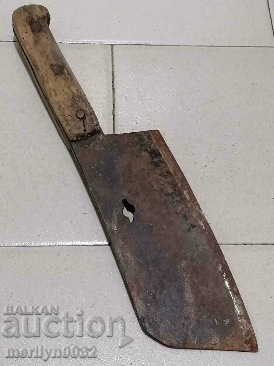 Delivery of Old forged saber, ax, pole, knife, machete