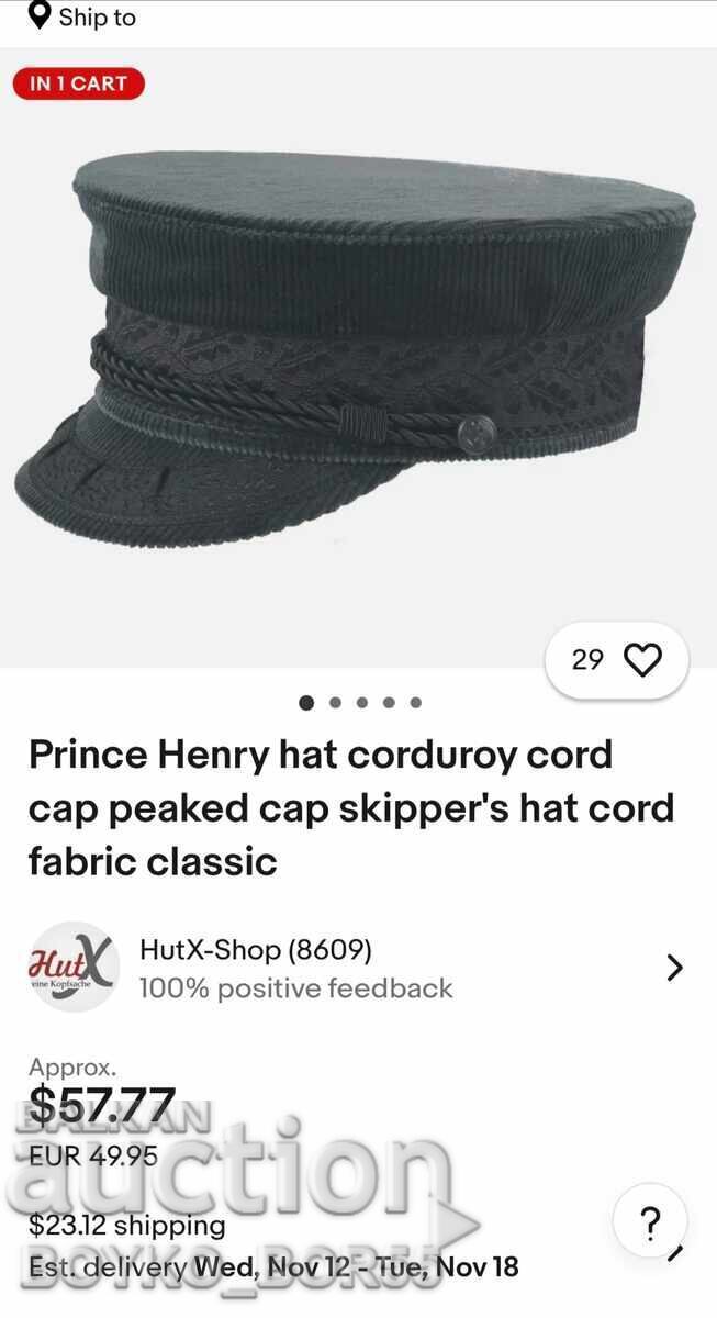 Șapcă de căpitan de marină originală Prinz Heinrich 53 - 7 Șapcă de căpitan de marină originală Prinz Heinrich 53 - 7