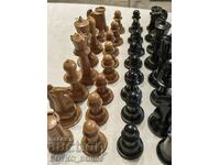 Ολοκληρωμένο σετ αυθεντικών κομματιών σκακιού Soc Bakelite