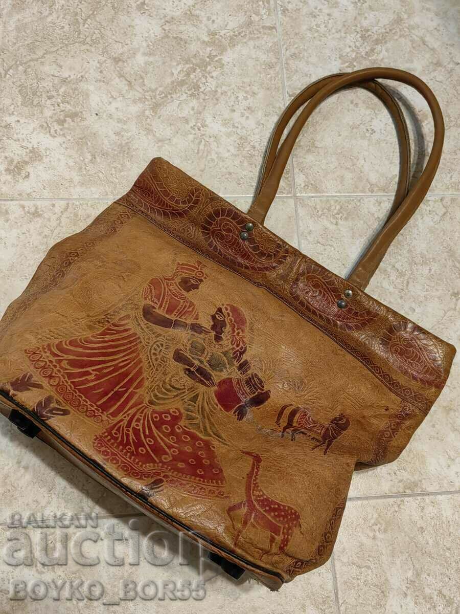 Auction Eastern Vintage Women's Leather Purse Bag Auction Eastern Vintage Women's Leather Purse Bag