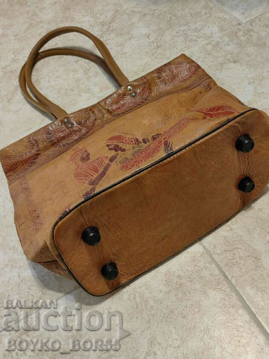Delivery of Eastern Vintage Women's Leather Purse Bag Delivery of Eastern Vintage Women's Leather Purse Bag