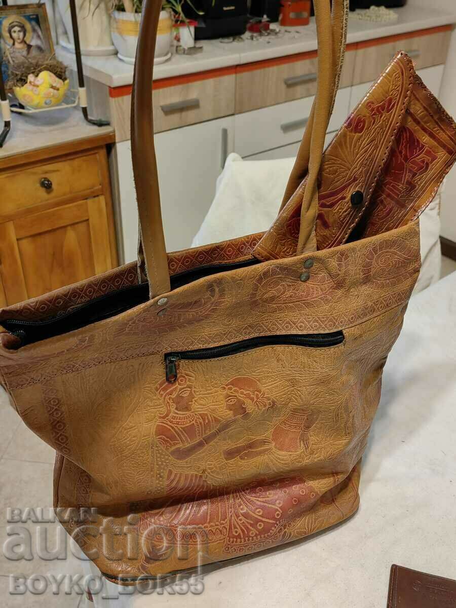 Eastern Vintage Women's Leather Purse Bag - 7 Eastern Vintage Women's Leather Purse Bag - 7