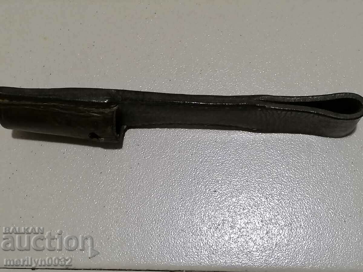 WW1 Leather bayonet knife bayonet scabbard - 5 WW1 Leather bayonet knife bayonet scabbard - 5