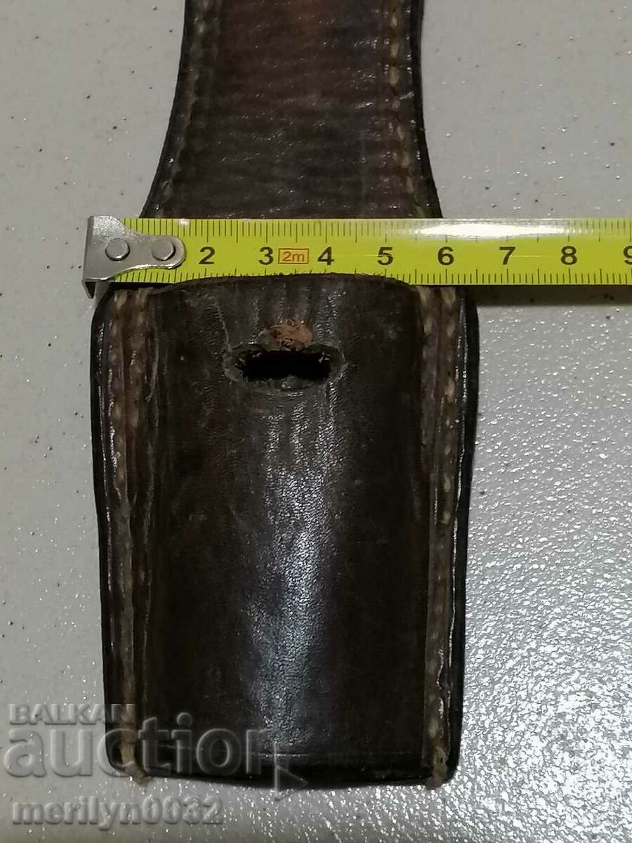 WW1 Leather bayonet knife bayonet scabbard - 6 WW1 Leather bayonet knife bayonet scabbard - 6